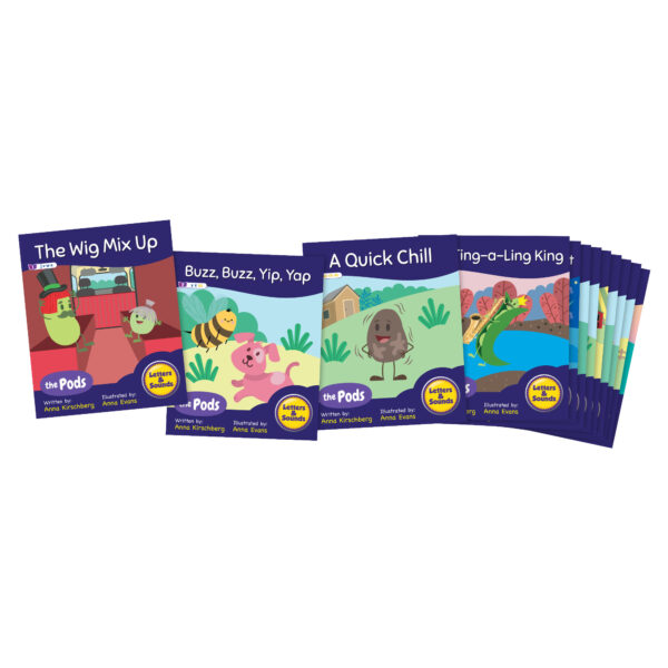 The Pods Readers  Phase 3, Set of 12