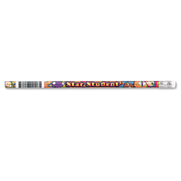Star Student Pencils, 12 Per Pack, 12 Packs
