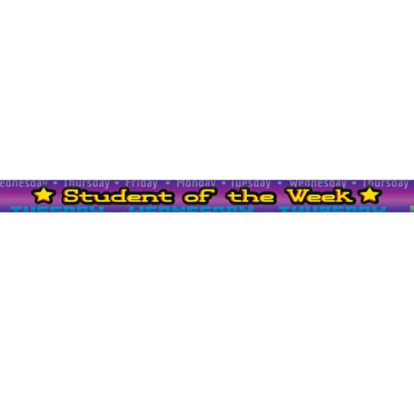 Student of the Week Pencils, 12 Per Pack, 12 Packs