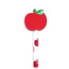 Pencil & Eraser Topper Write-Ons, Apple, Pack of 36