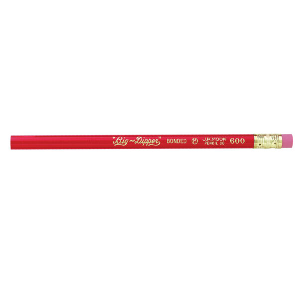 Big-Dipper" Pencils, With Eraser, 12 Per Pack, 3 Packs