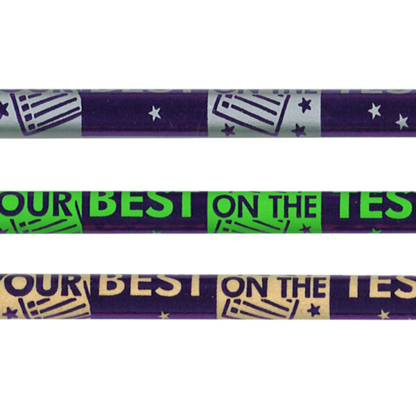 Do Your Best on the Test Pencils, 12 Per Pack, 12 Packs