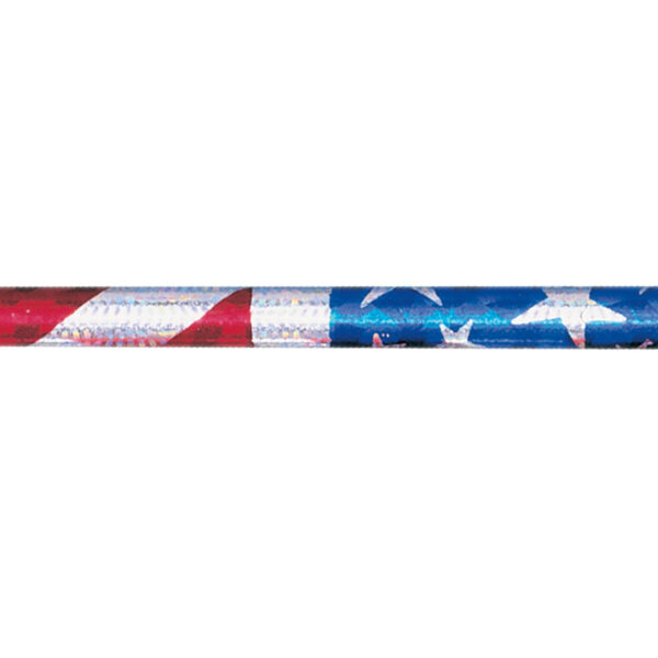 Stars & Stripes Glitz Pencils, 12 Per Pack, 12 Packs