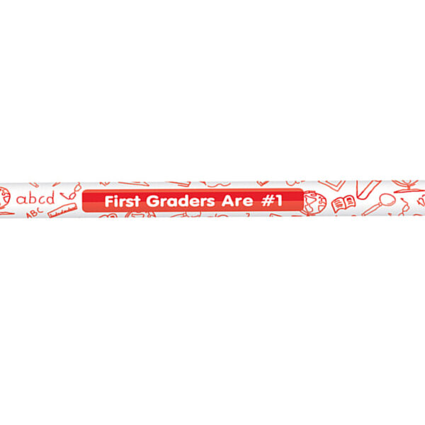 New Pencils Wrap ideas 1 1st Graders Are #1 Pencils, 12 Per Pack, 12 Packs