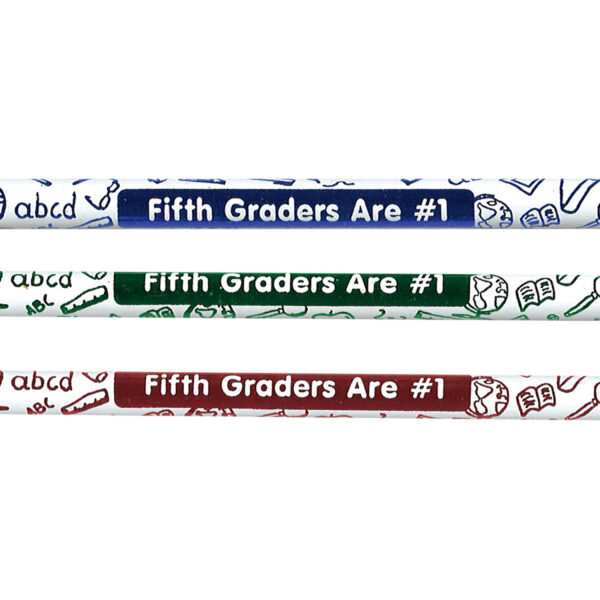 5th Graders Are #1 Pencils, 12 Per Pack, 12 Packs