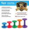 Pre-School Wobble Chair 12" Grey