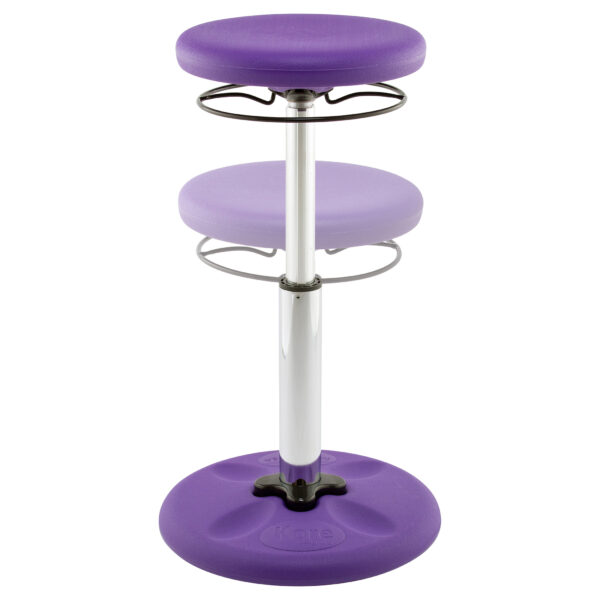 Kids Adjustable Tall Wobble Chair 16.5-24", Purple