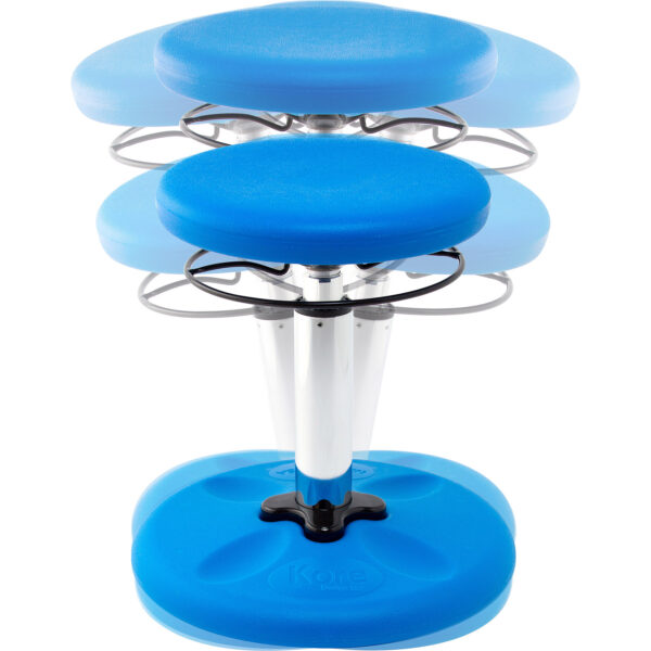 Kids Adjustable Standard Wobble Chair 14-19", Blue