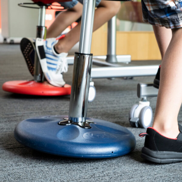 Kids Adjustable Standard Wobble Chair 14-19", Dark Blue