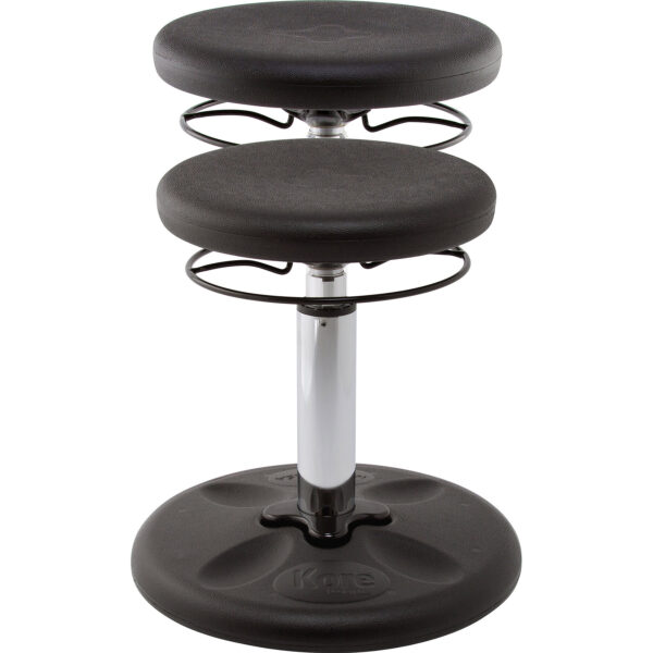 Kids Adjustable Standard Wobble Chair 14-19", Black