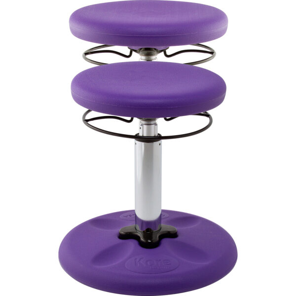 Kids Adjustable Standard Wobble Chair 14-19", Purple