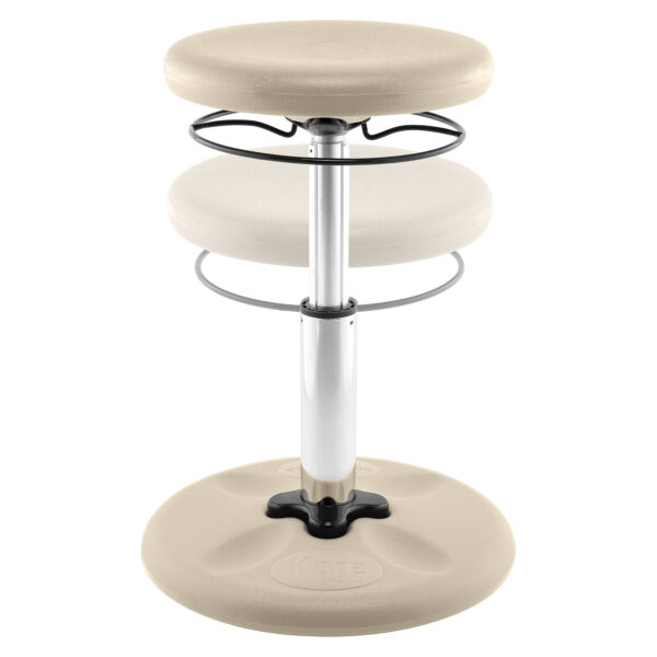 Kids Adjustable Standard Wobble Chair 14-19", Sand Dollar