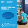 Floor Wobbler Sitting Disc-Balance Disc, Blue