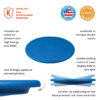 Floor Wobbler Sitting Disc-Balance Disc, Blue