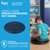 Floor Wobbler Sitting Disc-Balance Disc, Dark Blue