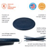 Floor Wobbler Sitting Disc-Balance Disc, Dark Blue