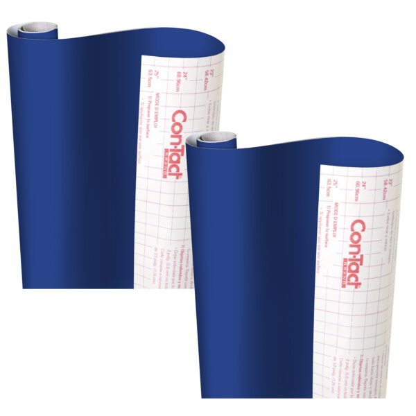 ERSKIT16FC9AH1206-2.jpg Creative Covering Adhesive Covering, Royal Blue, 18" x 16 ft, Pack of 2