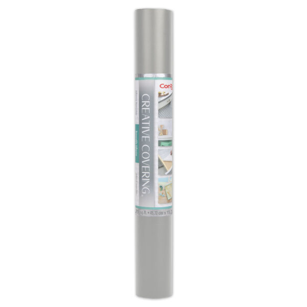 Creative Covering Adhesive Covering, Slate Gray, 18" x 50 ft