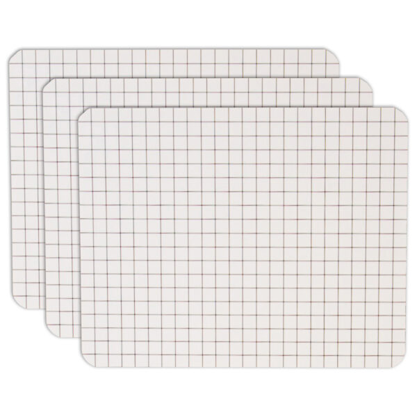Rectangular Adhesive Graph Replacement Sheets, 6 Per Pack, 3 Packs
