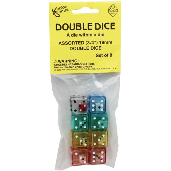 ERSKOP11703-6_1.jpg Double Dice Set, 8 Per Pack, 6 Packs