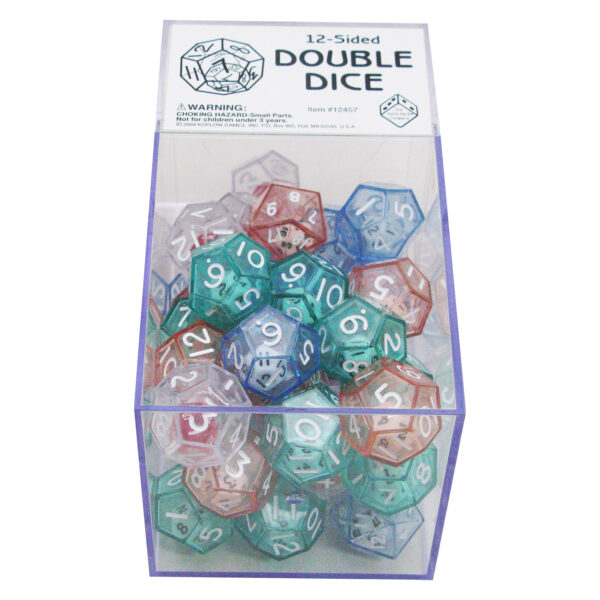ERSKOP12602.jpg 12-Sided Double Dice, Box of 40