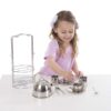 ERSLCI4251_1.jpg Stainless Steel Tea Set and Storage Stand, 11 Pieces