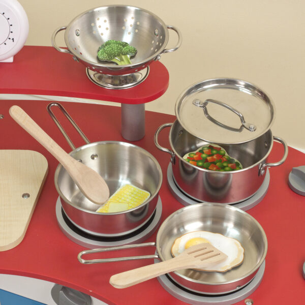 ERSLCI4265_2.jpg Let's Play House! Stainless Steel Pots & Pans Play Set