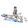 Underwater Floor Puzzle, 36" x 24", 48 Pieces