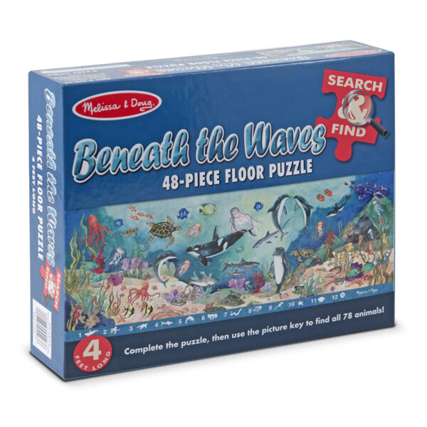 Beneath the Waves Search & Find Floor Puzzle - 48 Pieces