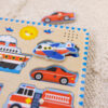 Vehicles Sound Puzzle, 8 Pieces