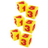 ERSLER0412-3.jpg Giant Soft Numeral Cubes, 2 Per Pack, 3 Packs