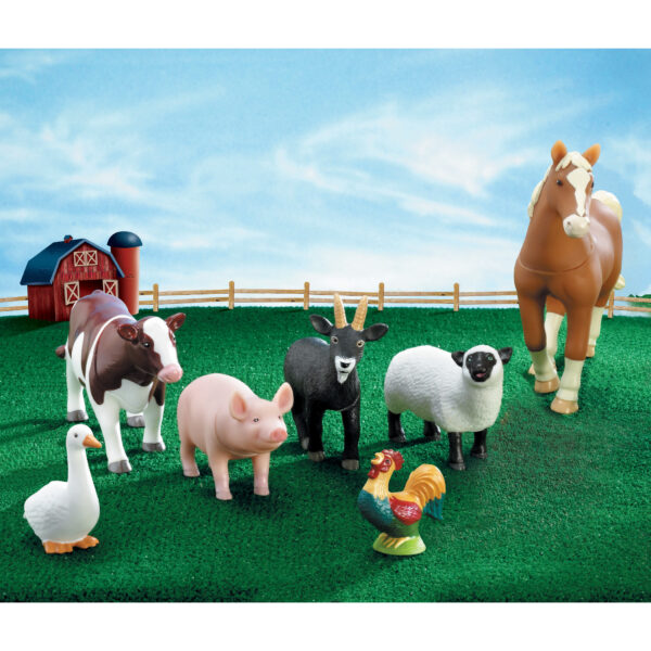 ERSLER0694_2.jpg Jumbo Farm Animals, Set of 7