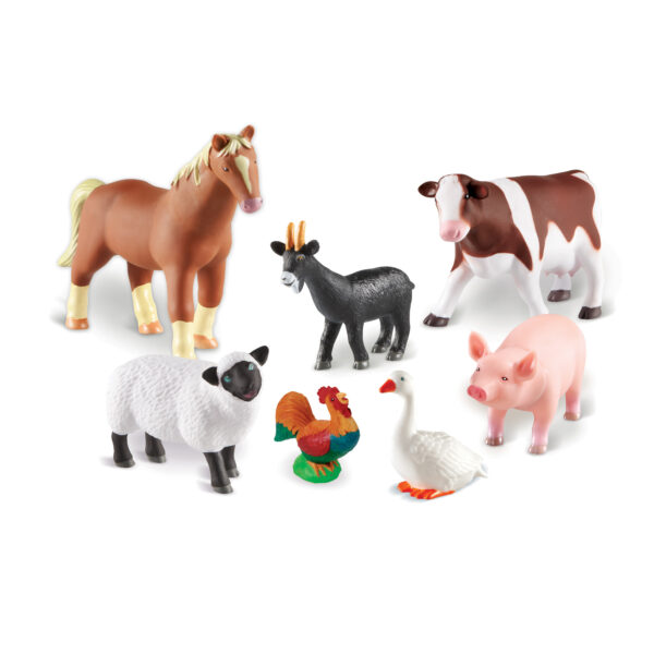 ERSLER0694_3.jpg Jumbo Farm Animals, Set of 7