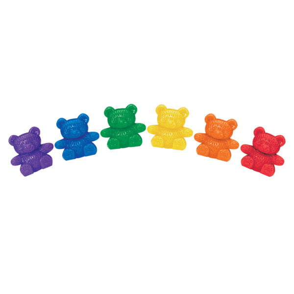 Baby Bear Sorting Set, 102 Bears, 6 Bowls