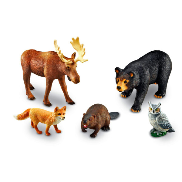 ERSLER0787_1.jpg Jumbo Forest Animals, Set of 5