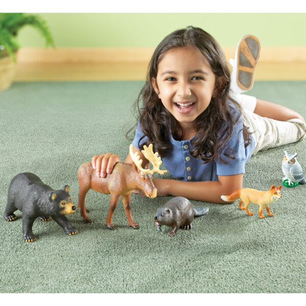 ERSLER0787_2.jpg Jumbo Forest Animals, Set of 5
