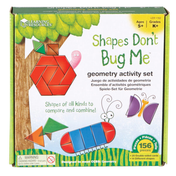 Shapes Don't Bug Me Geometry Activity Set