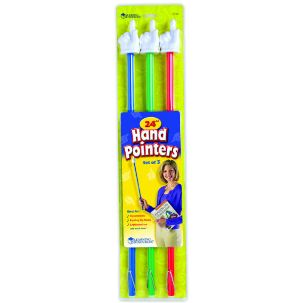 ERSLER1960.jpg Hand Pointers, 24", Pack of 3