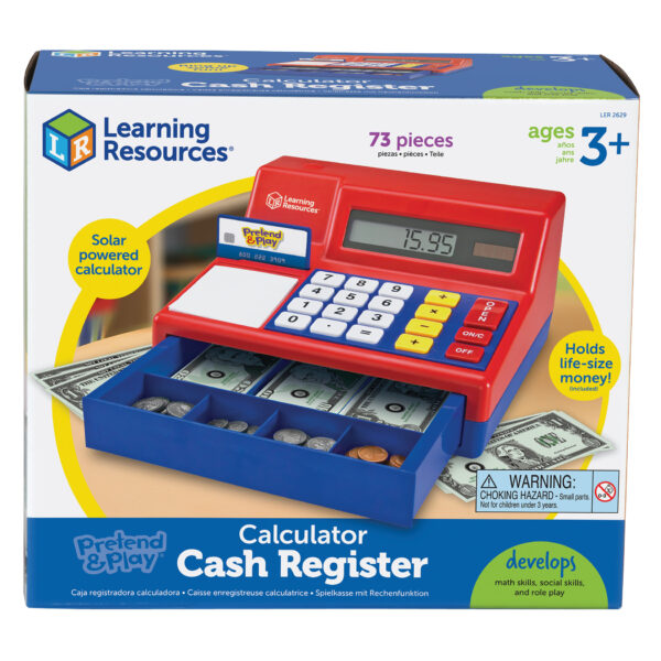 Pretend  Calculator Cash Register
