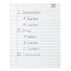 Magnetic Demonstration Notebook Paper, 22" x 28"
