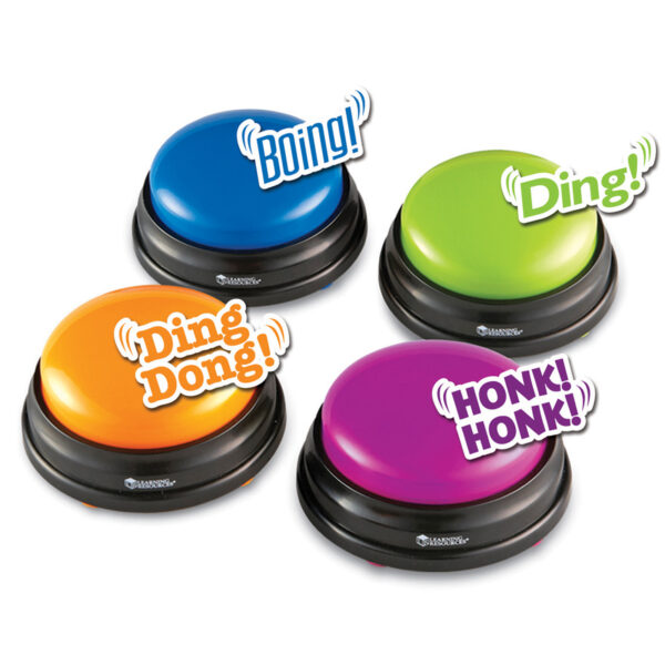 ERSLER3774_1.jpg Answer Game Show Buzzers, Set of 4