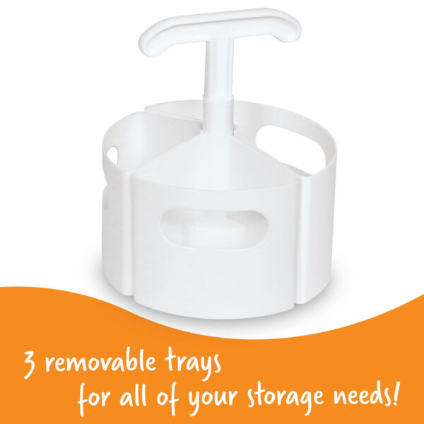 Create-A-Space Mini-Center White, Pack of 2