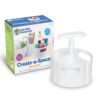 Create-A-Space Mini-Center White, Pack of 2