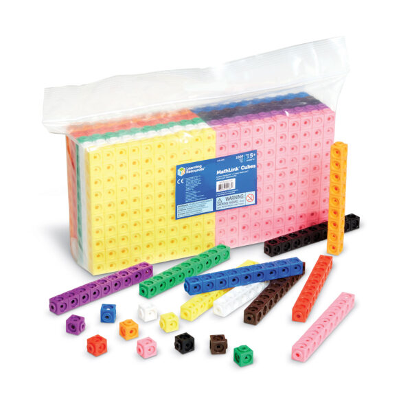 ERSLER4287_3.jpg MathLink Cubes, Set of 1000