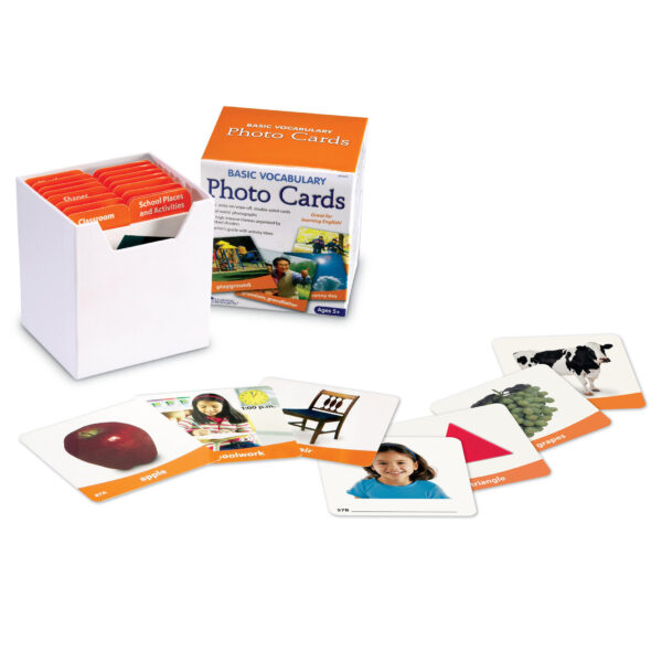 ERSLER6079_1.jpg Basic Vocabulary Photo Card Set, Set of 156
