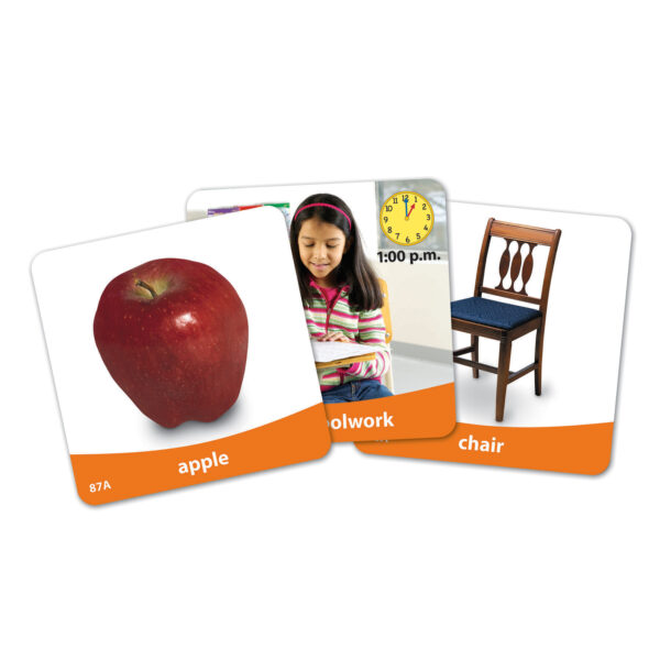 ERSLER6079_2.jpg Basic Vocabulary Photo Card Set, Set of 156