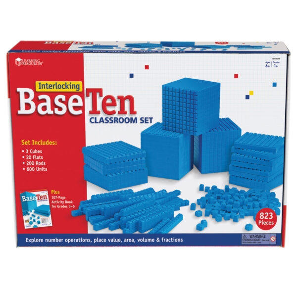 ERSLER6358.jpg Interlocking Base Ten: Class Set