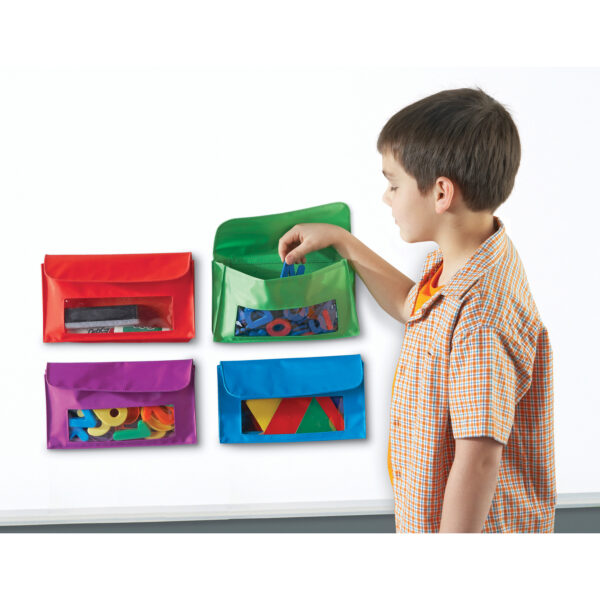 ERSLER6447_2.jpg Magnetic Storage Pockets, Pack of 4