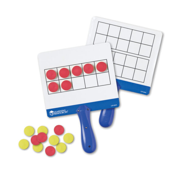 ERSLER6645_2.jpg Magnetic Ten Frame Answer Write & Wipe Board Set, 4 Per Pack