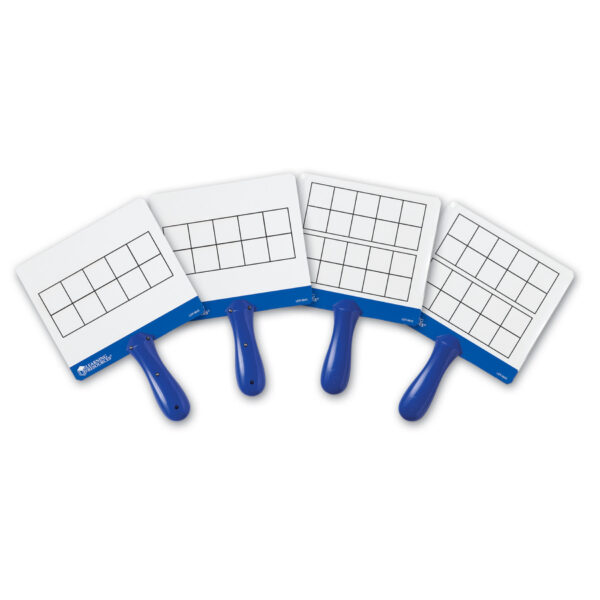 ERSLER6645_3.jpg Magnetic Ten Frame Answer Write & Wipe Board Set, 4 Per Pack